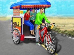 Cycle Cab Delivery Driver