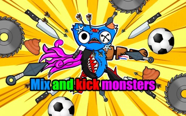 Mix and Kick Monsters: Monster Creator Game