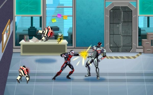Ant-Man and The Wasp: Attack of the Robots - Superhero Beat 'Em Up Online Game