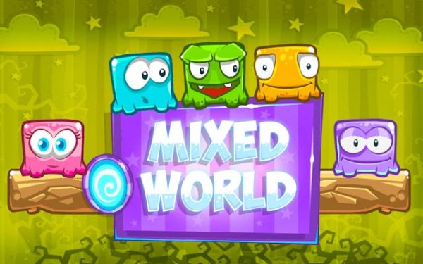 Mixed World: Ball Slide Puzzle Online Game