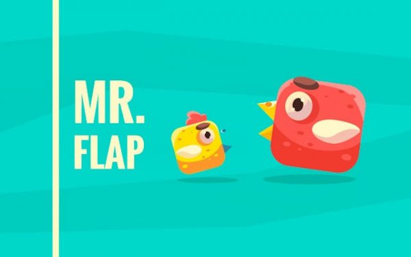 Mr Flap - Square Bird Flappy Online Game