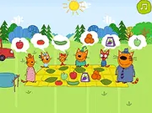 Picnic with Cat Family Online Game