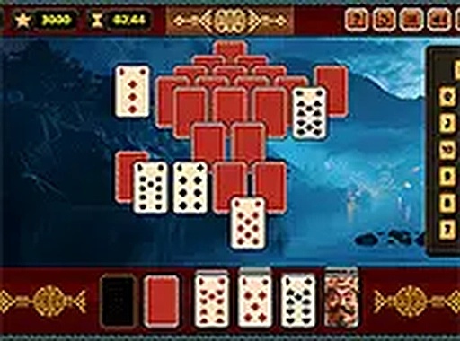 Pyramid Solitaire: Ancient China Online Game