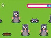 Mole Catch Reflex Game