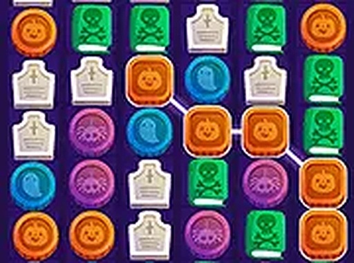 Halloween Connect Trick Or Treat Online Game