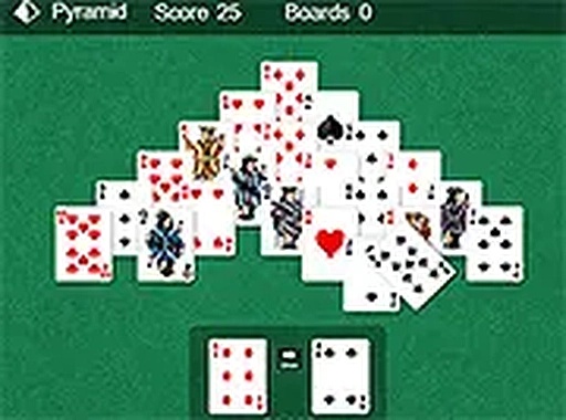 Microsoft Pyramid Solitaire Online Game