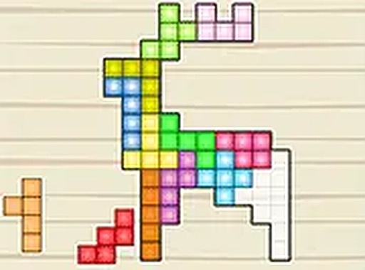 Tetra Blocks Mosaic Puzzle Game
