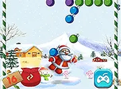 Christmas Bubble Shooter Online Game