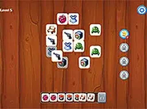 Cat Town Tile Match Puzzle Online Game