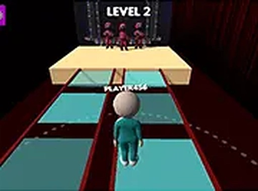 Squid Glass Bridge Online Game