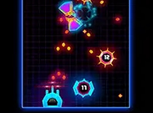 Neon Blaster 2 Online Arcade Game