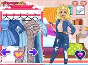 Ellie Denim Dress Up Game