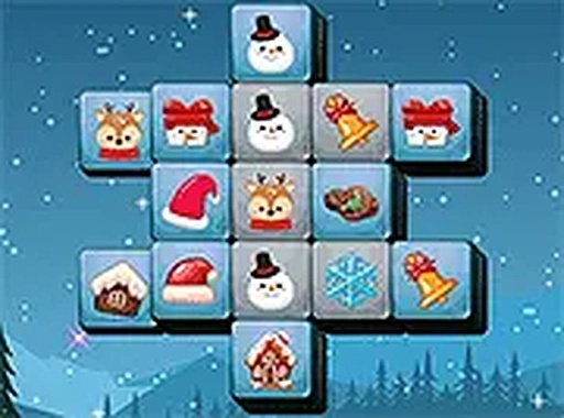 Xmas Mahjong Trio Solitaire Online Game