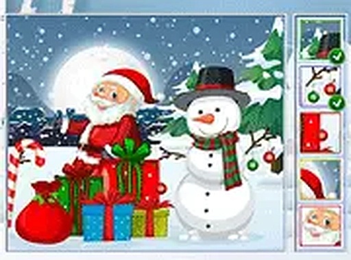 Findergarten Christmas Puzzle Game