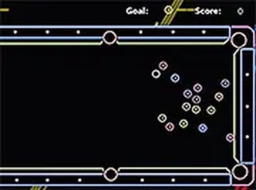 Neon Billiards Online Game